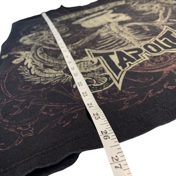 TAPOUT | Men’s Y2K ‘Bad For The Sport’ Distressed Graphic Tee - Sz Large - Picture 8 of 9